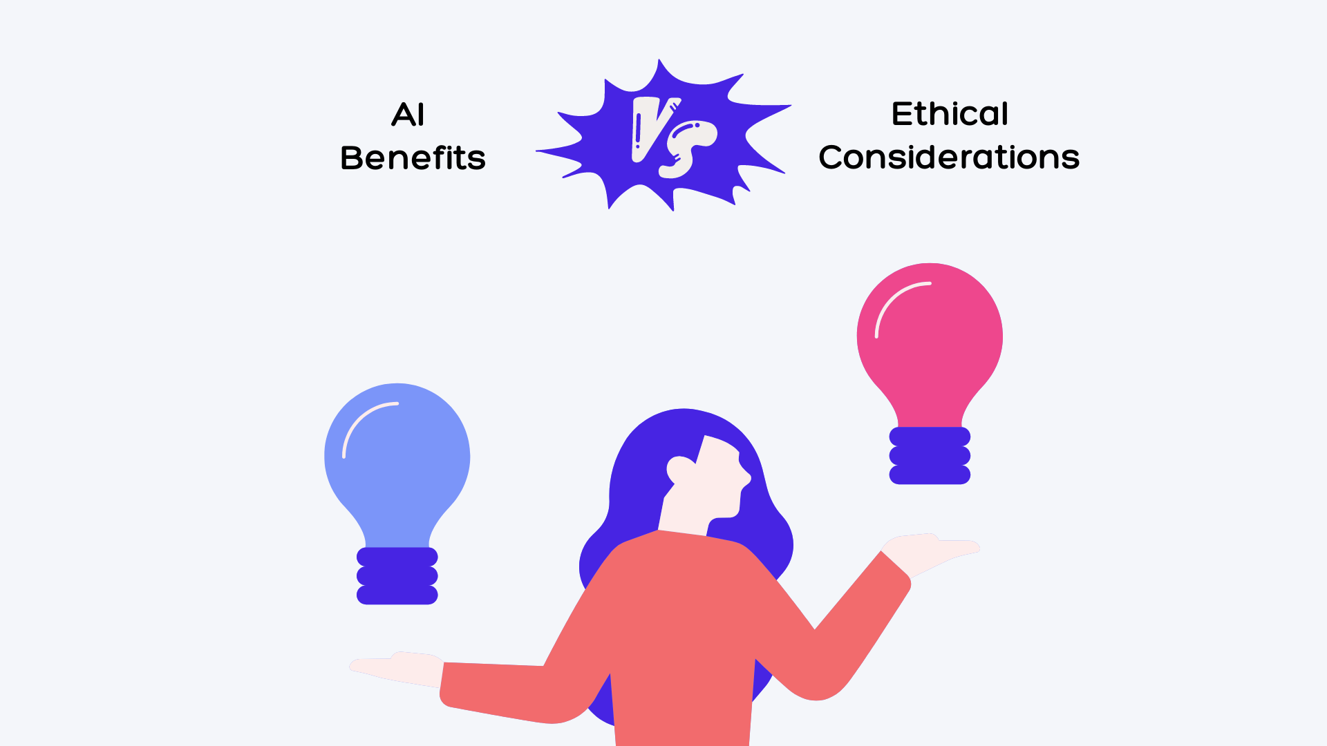 Benefits vs ethical considerations of AI
