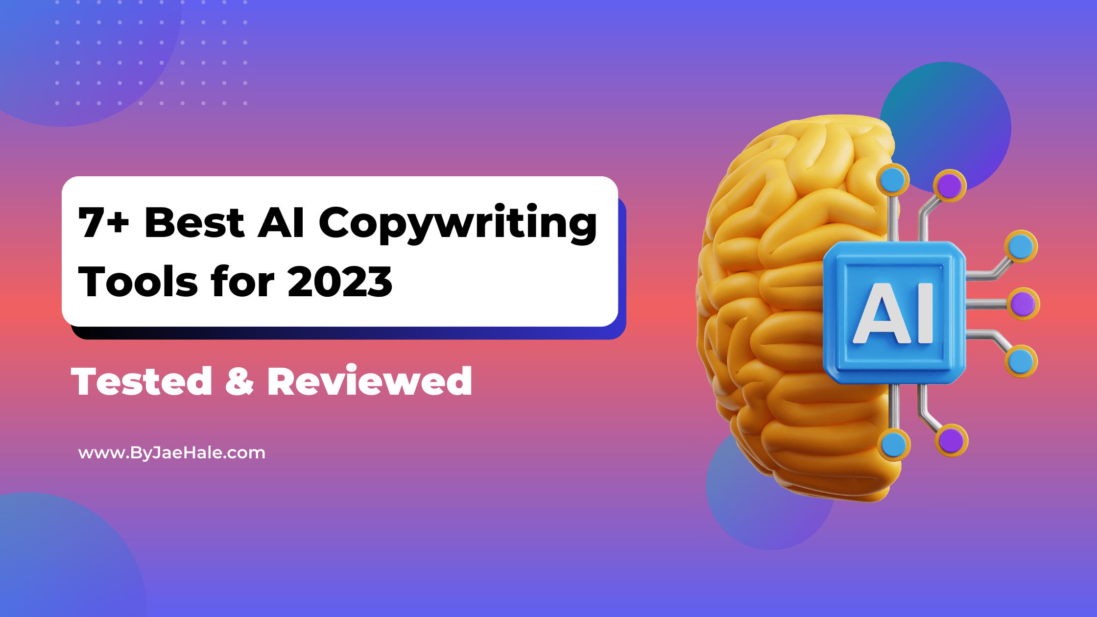 The best ai copywriting tools for 2023
